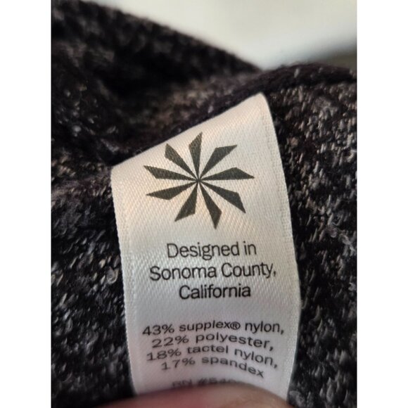 Athleta Women's  Knit Pants Leggings Pull On Flat Front Gray Size 31 Athleasure - Picture 6 of 6